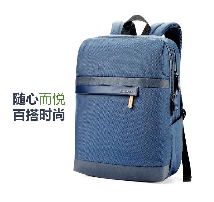 新秀丽双肩包-蓝色663*41014
